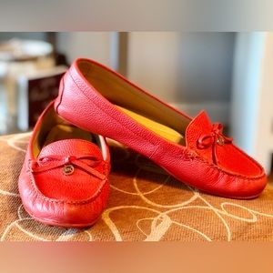 Michael Kors Red Loafers